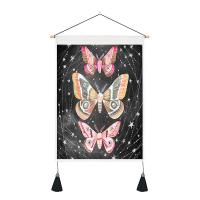 Polyester Wall-hang Paintings Wall Hanging printed butterfly pattern PC