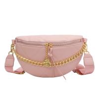 PU Leather Easy Matching Sling Bag with chain Argyle PC