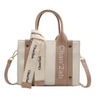 PU Leather Easy Matching Handbag attached with hanging strap letter PC