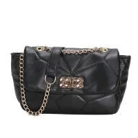 PU Leather Easy Matching Shoulder Bag with chain & durable PC