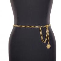 Zinc Alloy Easy Matching Waist Chain flexible length Sliver Plated gold PC