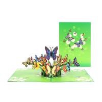 Papier Cartes de vœux manuelles 3D Floral pièce
