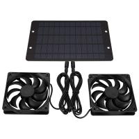 Engineering Plastics Fan solar charge & portable black PC