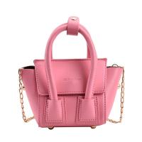 PU Leather Handbag Mini & soft surface & attached with hanging strap PC