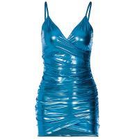 Polyester Sexy Paket Hip Kleider, Patchwork, Solide, mehr Farben zur Auswahl,  Stück