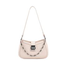 PU Leather Easy Matching Shoulder Bag with chain Stone Grain PC