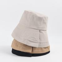 Cotton windproof Bucket Hat perspire & breathable Solid PC