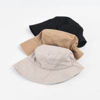 Cotton Outdoor & windproof Bucket Hat perspire & breathable Solid PC