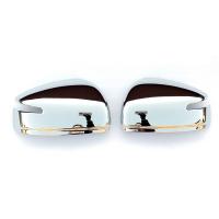 22 LAND CRUISER LC300 Rear View Mirror Cover, two piece, , silver, Sold By Set