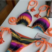 Polyamide Bikini Afgedrukt ander keuzepatroon meer kleuren naar keuze Instellen
