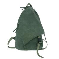 Flannelette Easy Matching & Vintage Backpack large capacity Solid PC