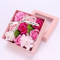 Soap flower Soap Flower Gift Box for gift giving floral PC
