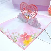 Copper Paper Creative 3D Manual Greeting Cards for gift giving PC