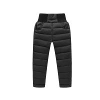 Polyester Children Long Trousers & thermal patchwork Solid PC