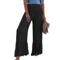 Cotton Women Long Trousers & loose patchwork Solid PC