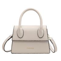 PU Leather Easy Matching Shoulder Bag attached with hanging strap Lichee Grain PC