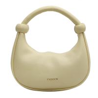 PU Leather Easy Matching Handbag soft surface & attached with hanging strap Solid PC