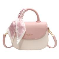 PU Leather Easy Matching Shoulder Bag durable & Cute & hardwearing & attached with hanging strap Solid PC