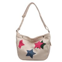Canvas Easy Matching Shoulder Bag Lightweight & hardwearing star pattern PC