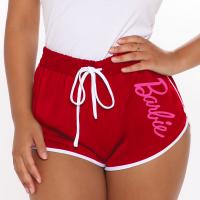 Polyester Shorts printed letter PC