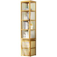 Moso Bamboo Multilayer Storage Rack rotatable & dustproof PC