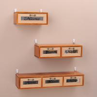 Wooden Wall Shelf for storage & dustproof PC