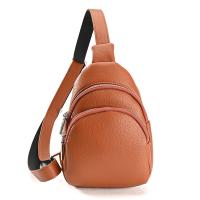 PU Leather Easy Matching Sling Bag soft surface Lichee Grain PC