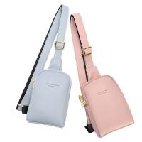 PU Leather Easy Matching Sling Bag soft surface Lichee Grain PC