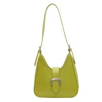 PU Leather Easy Matching Shoulder Bag attached with hanging strap Solid PC
