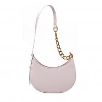 PU Leather Easy Matching Shoulder Bag with chain Solid PC
