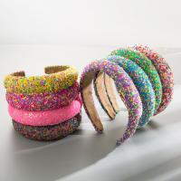 Spons & Plastic Haarband meer kleuren naar keuze stuk