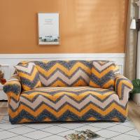 Knitted & Polyester Sofa Cover durable & flexible printed PC