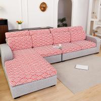Polyester Sofa Cover Afgedrukt golfpatroon meer kleuren naar keuze stuk