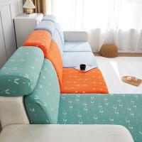 Jute Sofa Cover Afgedrukt Solide meer kleuren naar keuze stuk