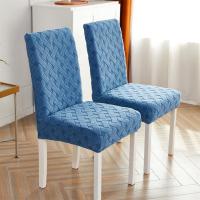 Terciopelo Cubierta de la silla, jacquard, Sólido, más colores para elegir, 2PCs/Mucho,  Mucho