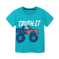 Cotton Boy T-Shirt & breathable printed blue PC