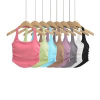 Baumwolle Frauen Sport Top, Solide, mehr Farben zur Auswahl,  Stück