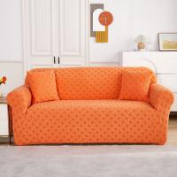 Suede Couverture de sofa jacquard Solide plus de couleurs pour le choix pièce