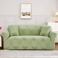 Suede more dense Sofa Cover durable & thicken jacquard Solid PC