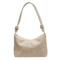 PU Leather Easy Matching Shoulder Bag soft surface & attached with hanging strap PC