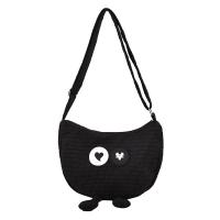 Polyester Easy Matching Shoulder Bag Cute Cartoon black PC