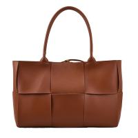 PU Leather Easy Matching & Vintage Shoulder Bag large capacity plaid PC
