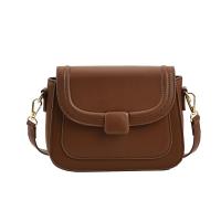 PU Leather Easy Matching Crossbody Bag Solid PC