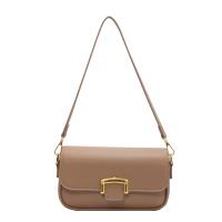 PU Leather Easy Matching Shoulder Bag attached with hanging strap Lichee Grain PC