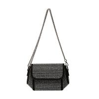 PU Leather Easy Matching Shoulder Bag with rhinestone PC