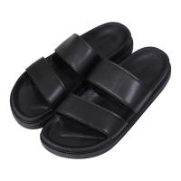 PVC Slipper hardwearing & anti-skidding black Pair