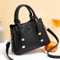 PU Leather Handbag large capacity & attached with hanging strap Argyle PC
