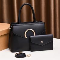 PU Leather hard-surface Bag Suit two piece Set