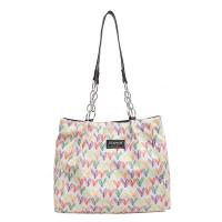 Canvas Easy Matching Shoulder Bag large capacity heart pattern PC