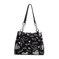 Nylon Easy Matching Shoulder Bag large capacity graffiti PC